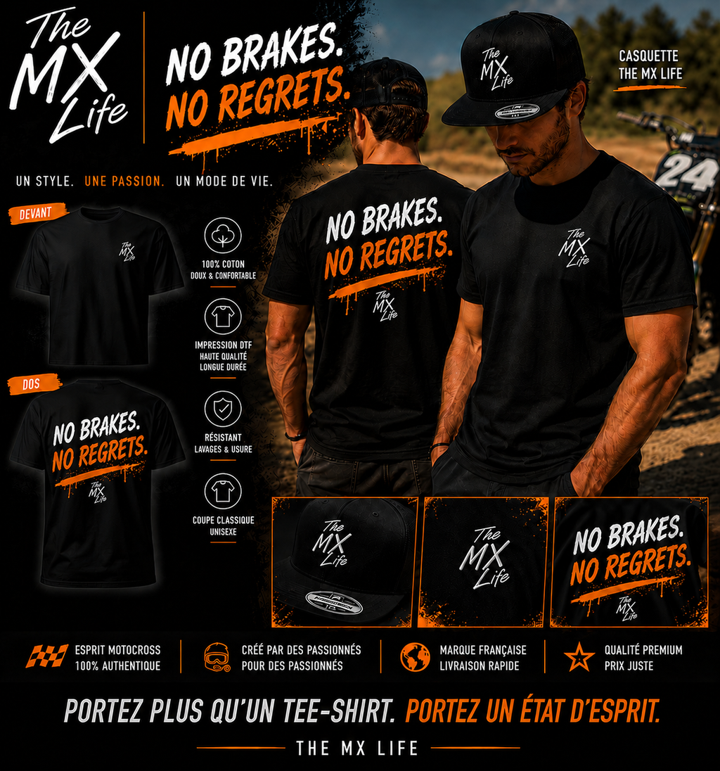 NO BRAKES NO REGRETS