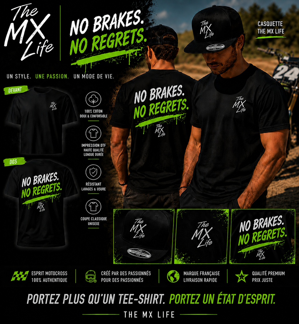 NO BRAKES NO REGRETS